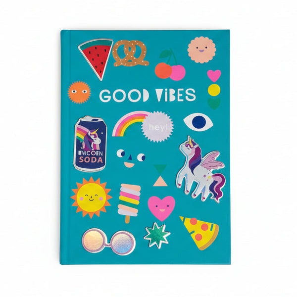 Good Vibes Journal-Albastru A5