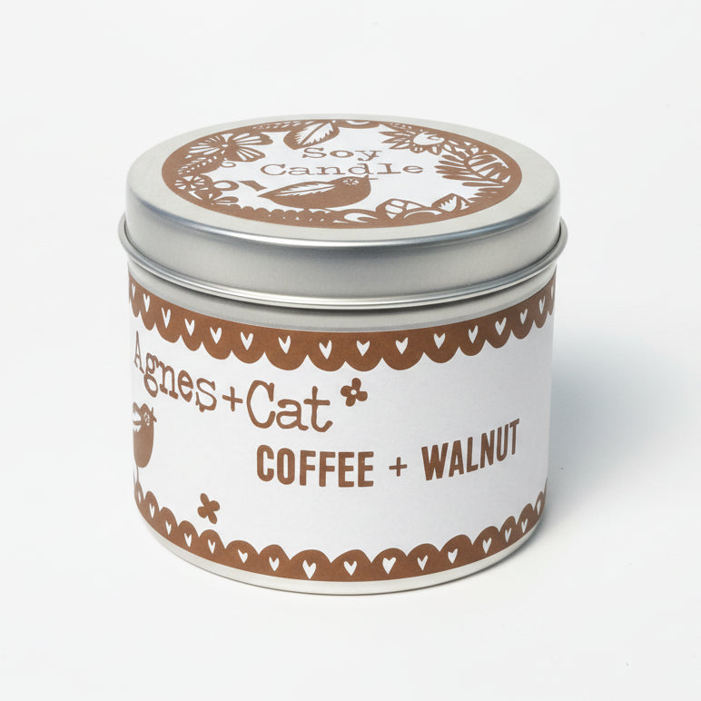 Lumânare Soia – Cafea & Nucă