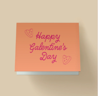 Happy Galentines day card