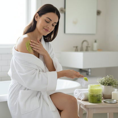 Scrub de Corp Parfumat cu Zahăr – Mojito 300g